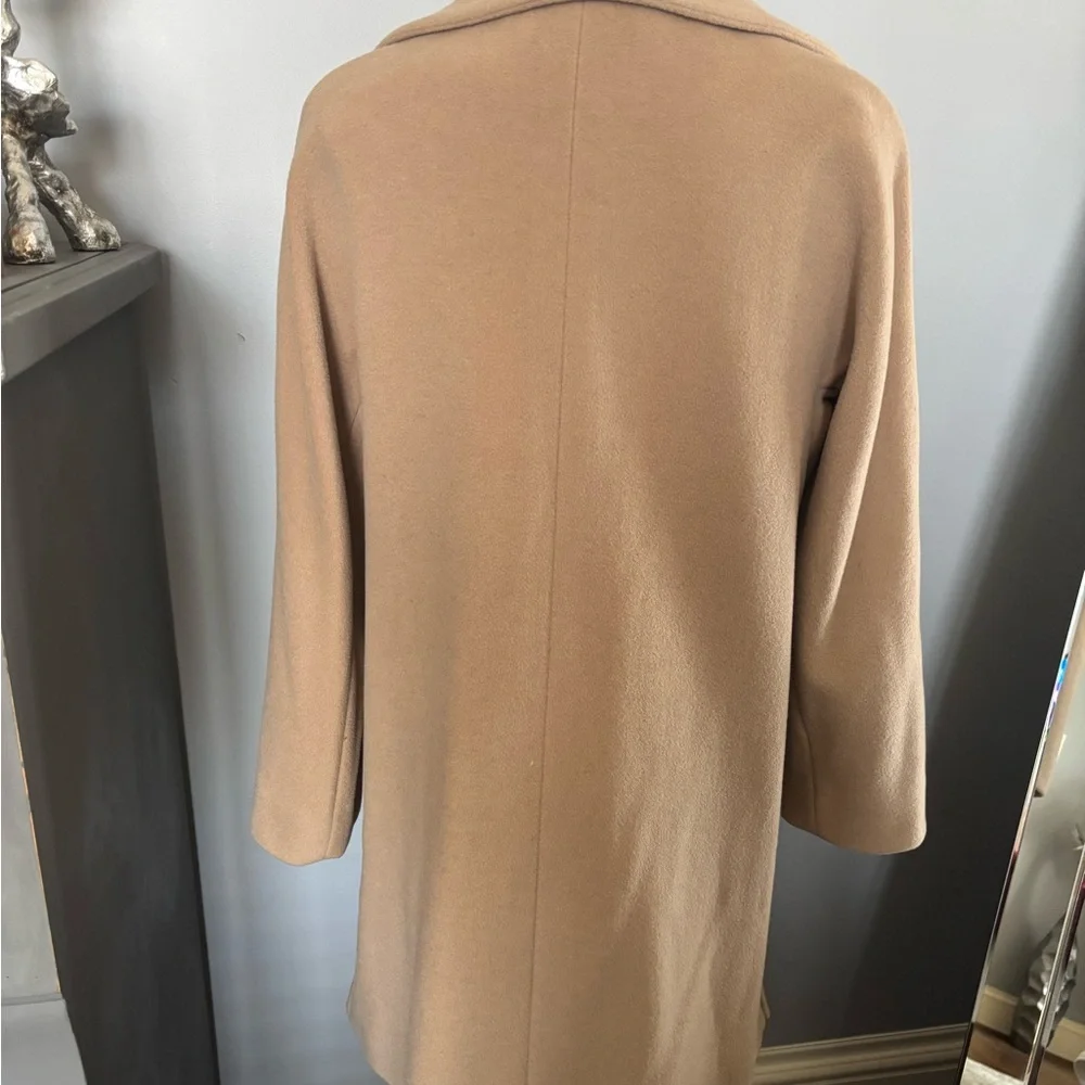 Calvin Klein Wool/Angora Short Coat - Picture 2 of 9